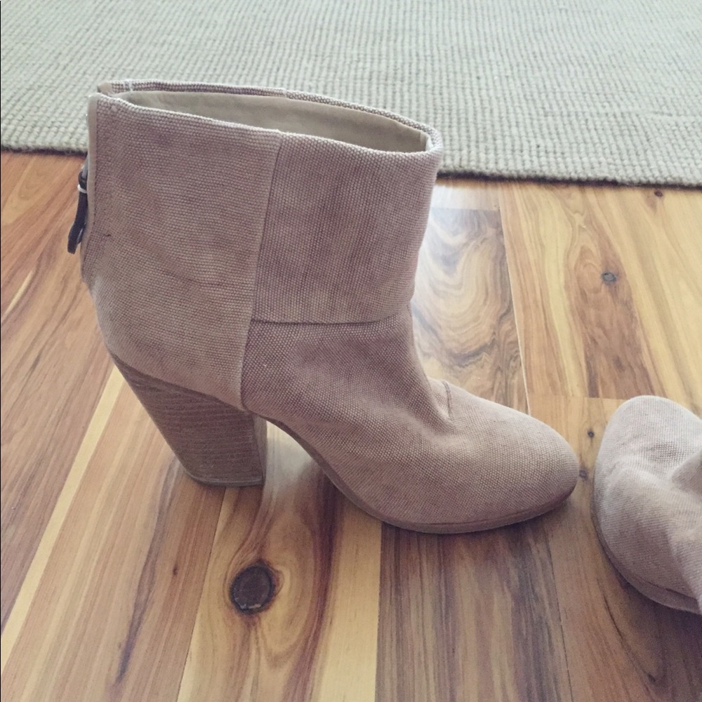 Rag And Bone Linen Booties - image 1